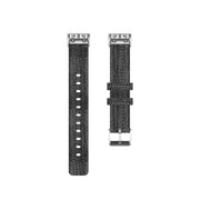 Compatible with Garmin Compatible witherunner 35 / 30 Universal Nylon Canvas Watch Band(Grey)