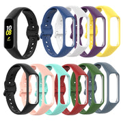 For Samsung Galaxy Fit 2 Silicone Watch Band(Pink)