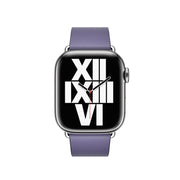 Modern Style Leather Watch Band For Apple Watch 42mm / 41mm / 40mm / 38mm(Purple)