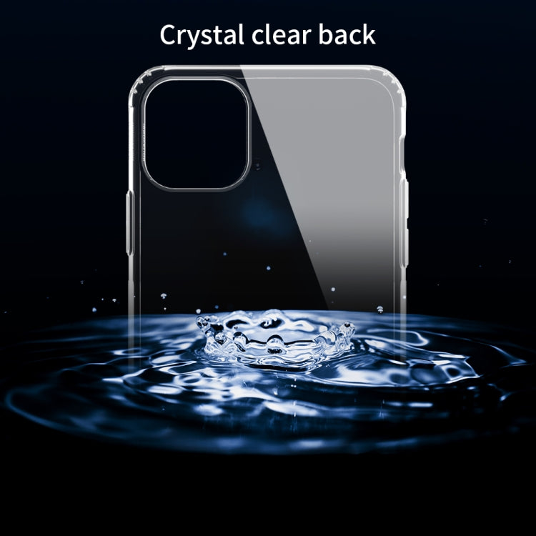 For iPhone 11 NILLKIN Nature TPU Transparent Soft Protective Case(White)