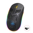 HXSJ T90 RGB Light Three-mode Wireless Gaming Mouse - Wireless Mice by HXSJ | Online Shopping South Africa | PMC TechLife | Buy Now Pay Later Mobicred