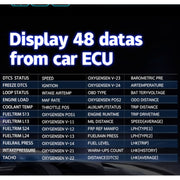 C1 OBD2 + GPS Mode Car HUD Head-up Display Compass / Speed / Water Temperature / Voltage Display / Speed / Fault Alarm / Navigation Function