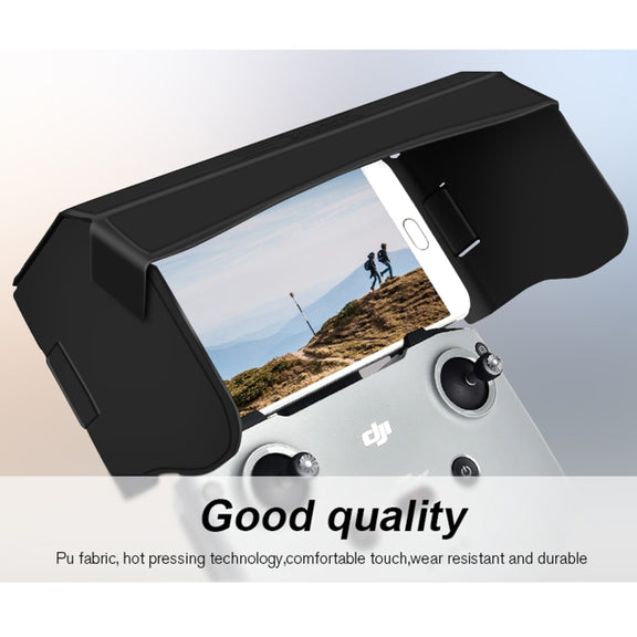 STARTRC 1108859 Dedicated Foldable Remote Control Magnetic Sunshade Anti-reflective Plate for DJI Mini 2 / Mavic Air 2 / Air 2S(Black)