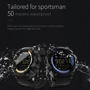 Lokmat MK16 LCD Screen 50m Water-resistant Smart Watch, Support Information Reminder / Remote Camera / Walking Motion Monitor(Blue)