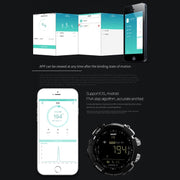 Lokmat MK16 LCD Screen 50m Water-resistant Smart Watch, Support Information Reminder / Remote Camera / Walking Motion Monitor(Blue)