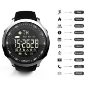 Lokmat MK18 1.1 inch Circle Screen IP68 Water-resistant Smart Watch, Support Information Reminder / Remote Camera / Walking Motion Monitor(Orange)