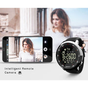 Lokmat MK18 1.1 inch Circle Screen IP68 Water-resistant Smart Watch, Support Information Reminder / Remote Camera / Walking Motion Monitor(Orange)