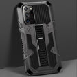 For Samsung Galaxy Note20 Ultra Vanguard Warrior All Inclusive Double-color Shockproof TPU + PC Protective Case with Holder(Black) - Galaxy Note20 Ultra Cases by PMC TechLife | Online Shopping South Africa | PMC TechLife | Buy Now Pay Later Mobicred