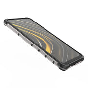 For Xiaomi Poco M3 Shockproof Honeycomb PC + TPU Case(Black)