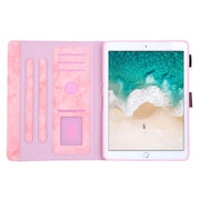 For iPad 10.2 2021 / 2020 / 2019 Business Style Horizontal Flip Leather Case, with Holder & Card Slot & Photo Frame & Sleep / Wake-up Function(Pink)