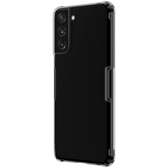For Samsung Galaxy S21+ 5G NILLKIN Nature TPU Transparent Soft Protective Case(Grey)