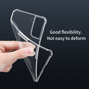 For Samsung Galaxy S21+ 5G NILLKIN Nature TPU Transparent Soft Protective Case(Grey)