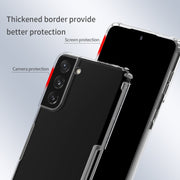 For Samsung Galaxy S21+ 5G NILLKIN Nature TPU Transparent Soft Protective Case(Grey)