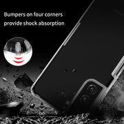 For Samsung Galaxy S21+ 5G NILLKIN Nature TPU Transparent Soft Protective Case(Grey)
