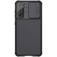 For Samsung Galaxy S21 5G NILLKIN Black Mirror Pro Series Camshield Full Coverage Dust-proof Scratch Resistant Phone Case(Black) - free shipping - PMC TechLife - Order now!
