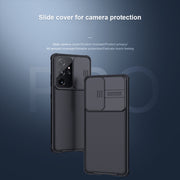 For Samsung Galaxy S21 Ultra 5G NILLKIN Black Mirror Pro Series Camshield Full Coverage Dust-proof Scratch Resistant Phone Case(Black)