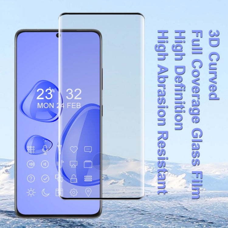 For Samsung Galaxy S21 Ultra 5G IMAK 3D Curved Full Screen Tempered Glass Film