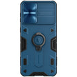 For Samsung Galaxy S21+ 5G NILLKIN Shockproof CamShield Armor Protective Case with Invisible Ring Holder(Blue) - Galaxy S21+ 5G Cases by NILLKIN | Online Shopping South Africa | PMC TechLife