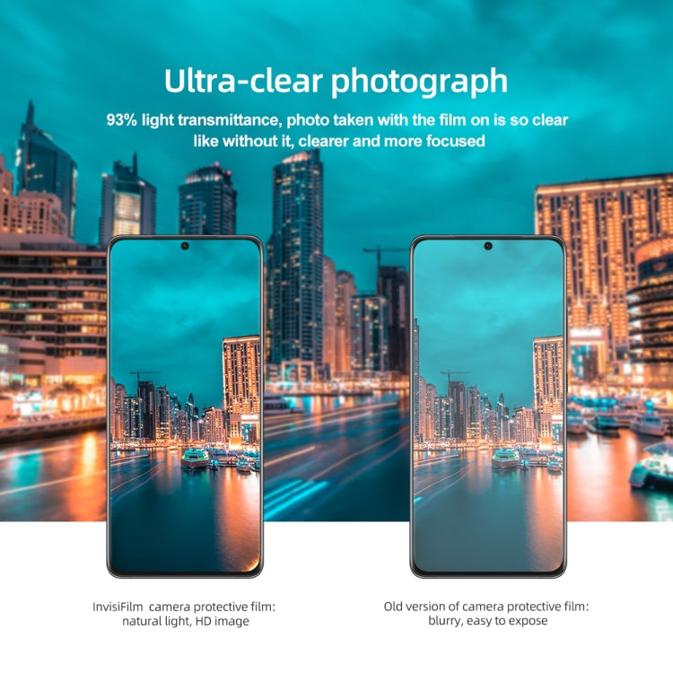 For Samsung Galaxy S21 5G NILLKIN InvisiFilm Series Back Camera Lens Film