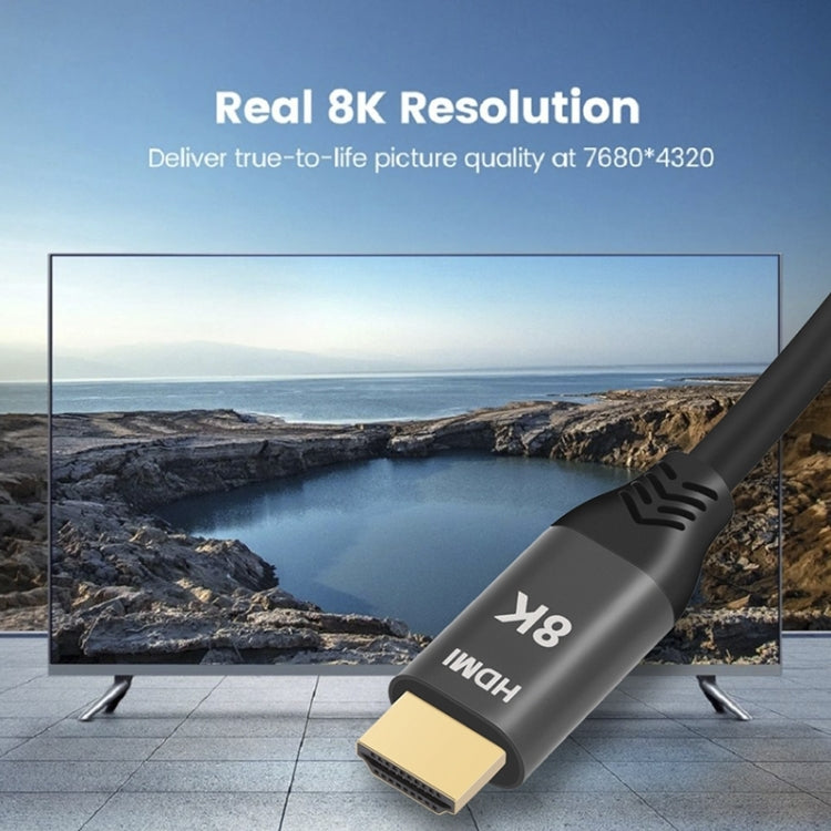 HDMI2.1 8K 120Hz High Dynamic HD Cable, Cable Length:5m