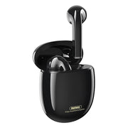 Remax TWS-23 Bluetooth 5.0 Magnetic True Wireless Stereo Bluetooth Earphone(Black)
