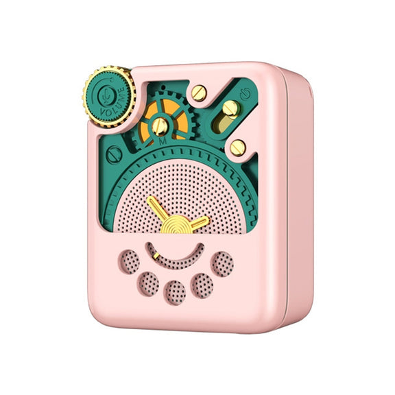 REMAX RB-M53 Mini AI Intelligent Bluetooth 5.0 Speaker(Pink)