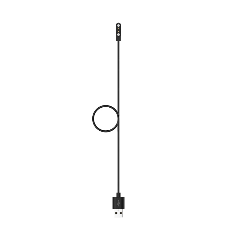 For Willful IP68 / SW021 / ID205U / ID205S USB Magnetic Charging Cable, Length: 1m(Black)