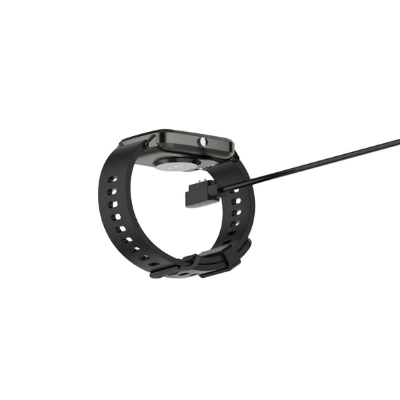 For Willful IP68 / SW021 / ID205U / ID205S USB Magnetic Charging Cable, Length: 1m(Black)