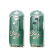 REMAX RM-588 In-Ear Stereo Sleep Earphone with Wire Control & MIC & Support Hands-free(Black)
