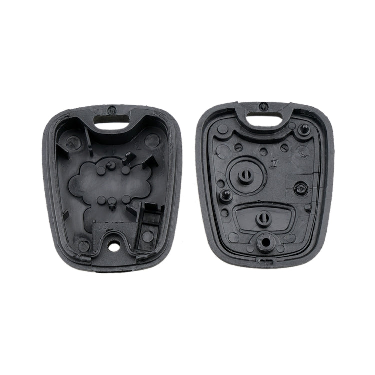 Car Key Case for Peugeot 2-button Straight Board with 206 Socket, without Blade