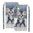 For Samsung Galaxy A32 5G 3D Pattern Horizontal Flip PU Leather Case with Holder & Card Slots & Wallet(Cat) - Galaxy Phone Cases by imak | Online Shopping South Africa | PMC TechLife | Buy Now Pay Later Mobicred