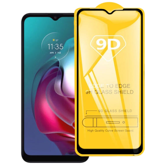 For Motorola E20 / G50 5G / G20 / G30 / G10 9D Full Glue Full Screen Tempered Glass Film