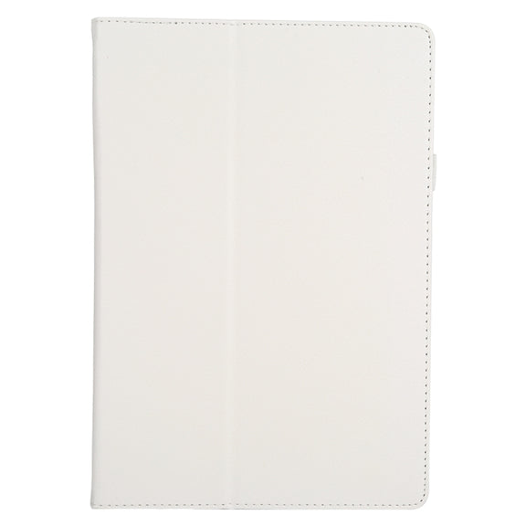 For Lenovo Tab 4 10 Plus (TB-X704) / Tab 4 10 (TB-X304) Litchi Texture Solid Color Horizontal Flip Leather Case with Holder & Pen Slot(White)