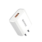 WK WP-U57 Max 18W Maxspeed QC3.0 Fast Charger + USB to 8 Pin Data Cable, Plug Type:US Plug