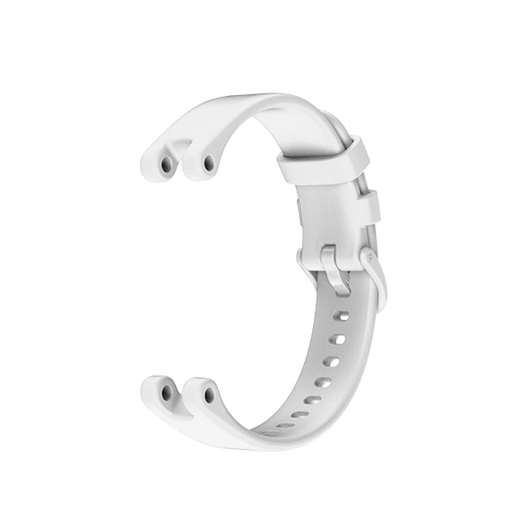 Compatible with Garmin Lily Silicone Watch Band(White)