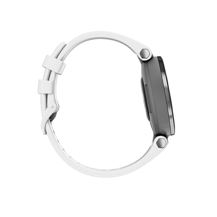 Compatible with Garmin Lily Silicone Watch Band(White)