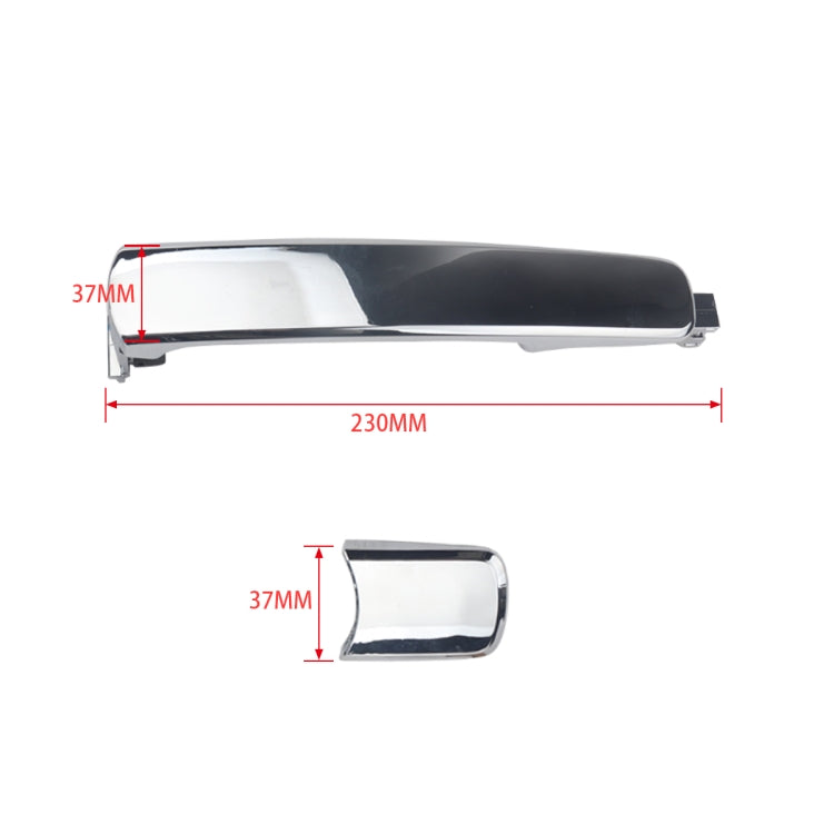 A5404-02 Car Outside Door Handle 80640-CA012 for Nissan