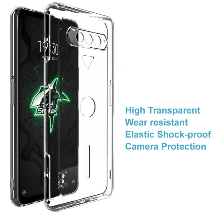 For Xiaomi Black Shark 4 / 4 Pro IMAK UX-5 Series Transparent Shockproof TPU Protective Case