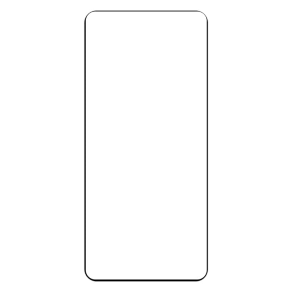 For Xiaomi Mi 11 Ultra 25 PCS Full Glue 9H HD 3D Curved Edge Tempered Glass Film(Black)