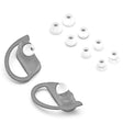 4 Pairs Wireless Earphone Replaceable Silicone Ear Cap Earplugs for Huawei FreeBuds 4i / FreeLace Pro / Active Noise Canceling Earphones 3(White) - Anti-dust & Ear Caps by PMC TechLife | Online Shopping South Africa | PMC TechLife
