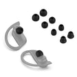 4 Pairs Wireless Earphone Replaceable Silicone Ear Cap Earplugs for Huawei FreeBuds 4i / FreeLace Pro / Active Noise Canceling Earphones 3(Black) - Anti-dust & Ear Caps by PMC TechLife | Online Shopping South Africa | PMC TechLife
