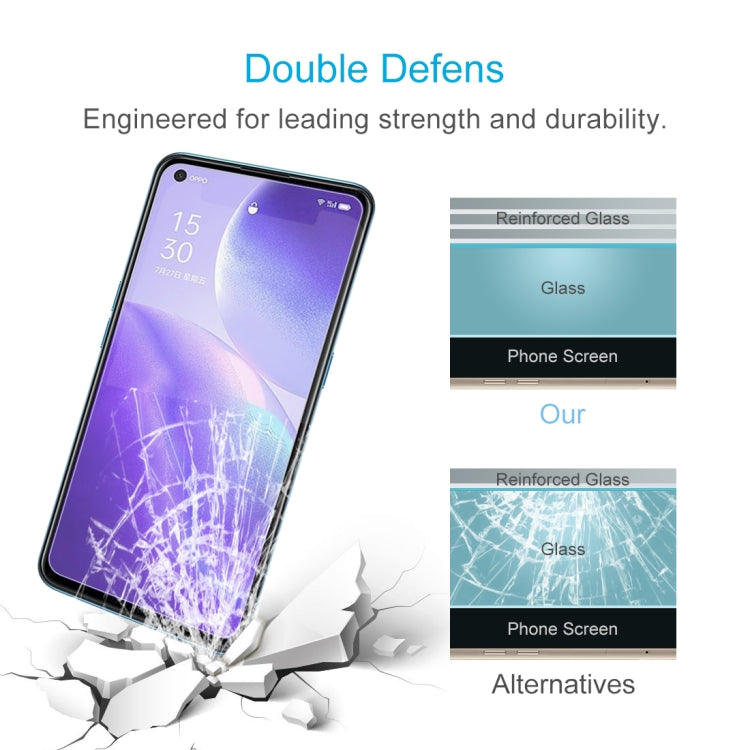 For OPPO Find X3 Lite 0.26mm 9H 2.5D Tempered Glass Film