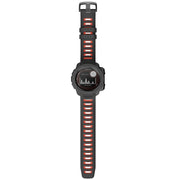 Compatible with Garmin Instinct / Instinct Esports Two-color Silicone Watch Band(Black+Red)