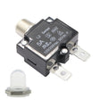 L2 Series 50V Car Overload Protector Manual Reset DC Circuit Breaker with Waterproof Cover, Current:5A - Fuse by PMC TechLife | Online Shopping South Africa | PMC TechLife