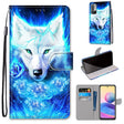 For Xiaomi Redmi Note 10 5G Coloured Drawing Cross Texture Horizontal Flip PU Leather Case with Holder & Card Slots & Wallet & Lanyard(Dick Rose Wolf) - free shipping - PMC TechLife - Order now!