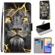 For Xiaomi Redmi Note 10 5G Coloured Drawing Cross Texture Horizontal Flip PU Leather Case with Holder & Card Slots & Wallet & Lanyard(Fission Lion) - free shipping - PMC TechLife - Order now!