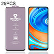 For Xiaomi Redmi Note 9 Pro Max 25 PCS 9H HD Large Arc High Alumina Full Screen Tempered Glass Film -  by PMC TechLife | Online Shopping South Africa | PMC TechLife