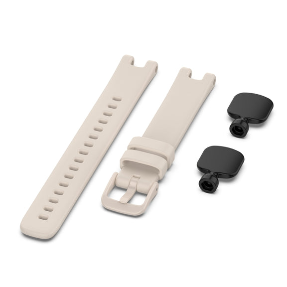 Compatible with Garmin Lily Silicone Watch Band with Dismantling Tools(Grey)