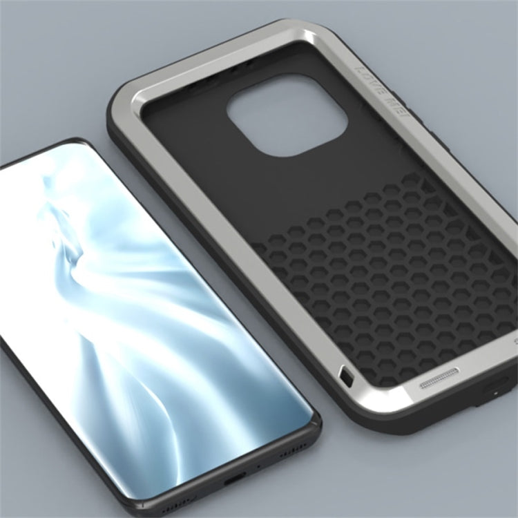 For Xiaomi Mi 11 LOVE MEI Metal Shockproof Water-resistant Dustproof Protective Case without Glass(Yellow)