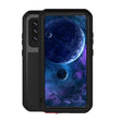 For Samsung Galaxy A52 5G / 4G LOVE MEI Metal Shockproof Waterproof Dustproof Protective Case with Glass(Black) - Galaxy Phone Cases by LOVE MEI | Online Shopping South Africa | PMC TechLife | Buy Now Pay Later Mobicred